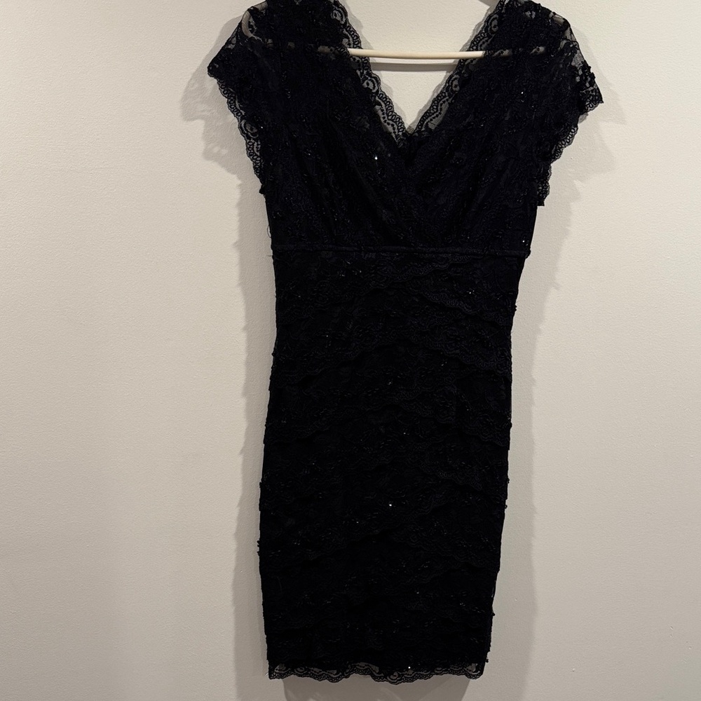 Women’s Black sequin cocktail dress
